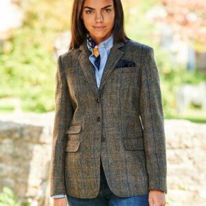 Harris tweed Damen Blazer 631