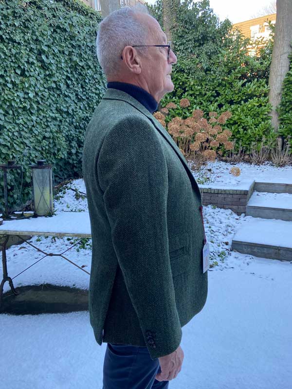 Harris Tweed Sakko Duke's Forest Green Herringbone