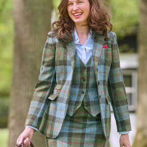 Harris Tweed Damen Blazer 682 Highland Check