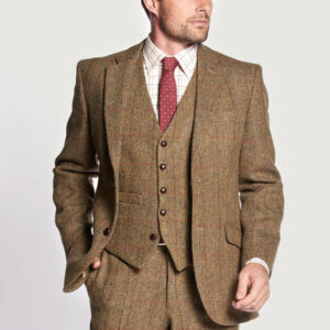 Harris Tweed Sakko, Patrick Jacket - Mustard