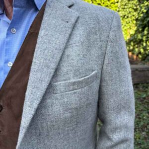 Harris Tweed Sakko London In Light Grey