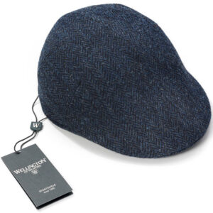 Harris Tweed Pet 610 Blau Herringbone