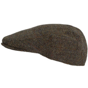 Klassische Harris Tweed Mütze