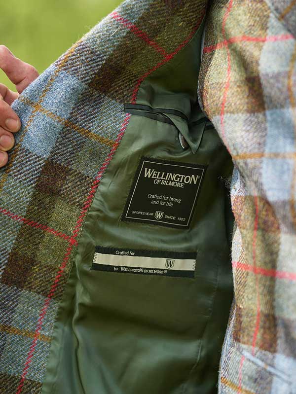 Harris Tweed Sakko im Highland Check