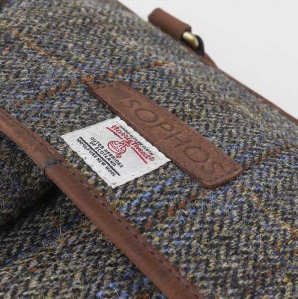 Brown Harris Tweed Briefcase
