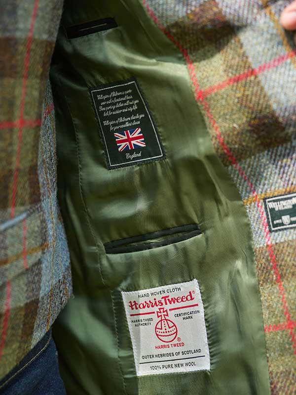Harris Tweed Sakko im Highland Check