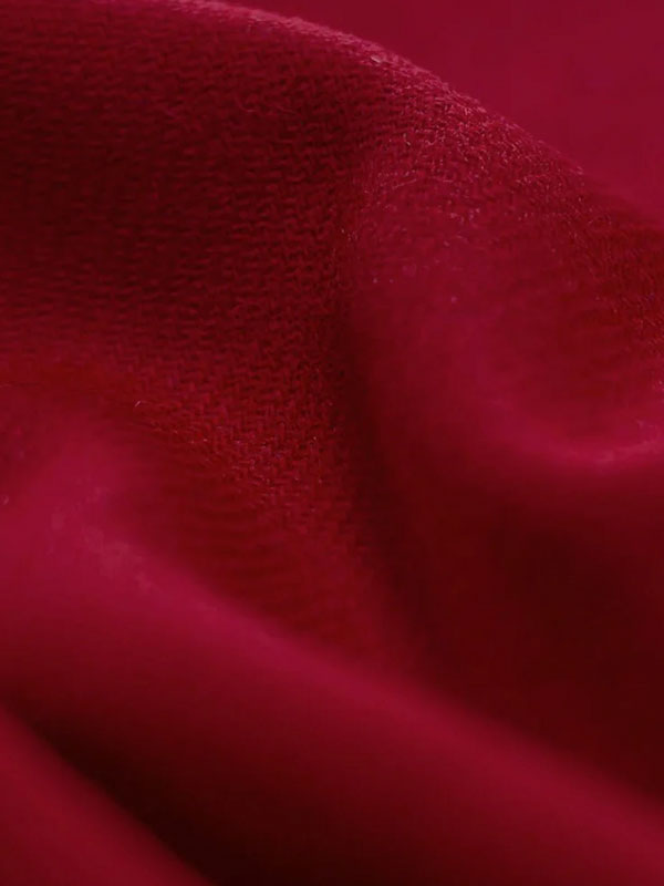 Harris Tweed Sakko ''London'' In Red Twill
