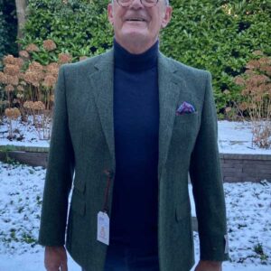 Harris Tweed Sakko Duke's Forest Green Herringbone