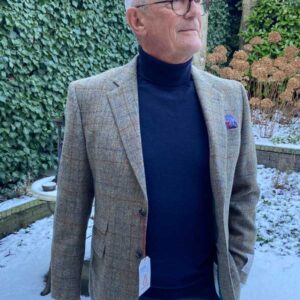 Harris Tweed Sakko Duke's Forest Im Walnut Check