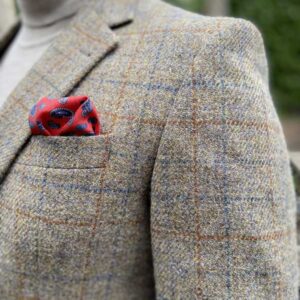 Harris Tweed Sakko Duke's Forest Im Walnut Check