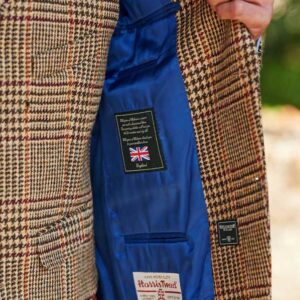 Harris Tweed Sakko ''London'' Im Scottish Check