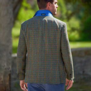 Harris Tweed Sakko ''London'' In Green Castle
