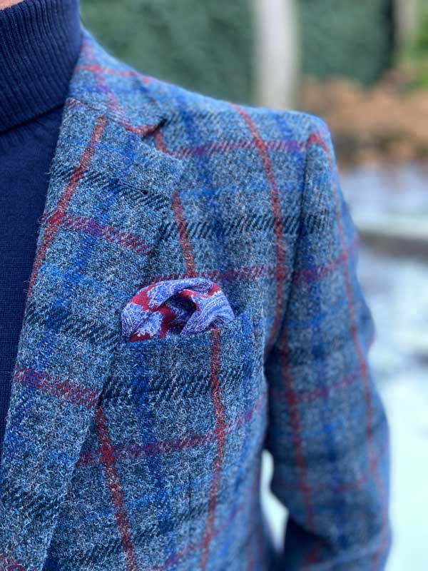 Harris Tweed Sakko Duke's Forest Im Royal Check