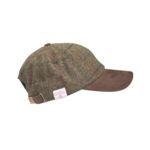 Harris Tweed Cap,Green 633
