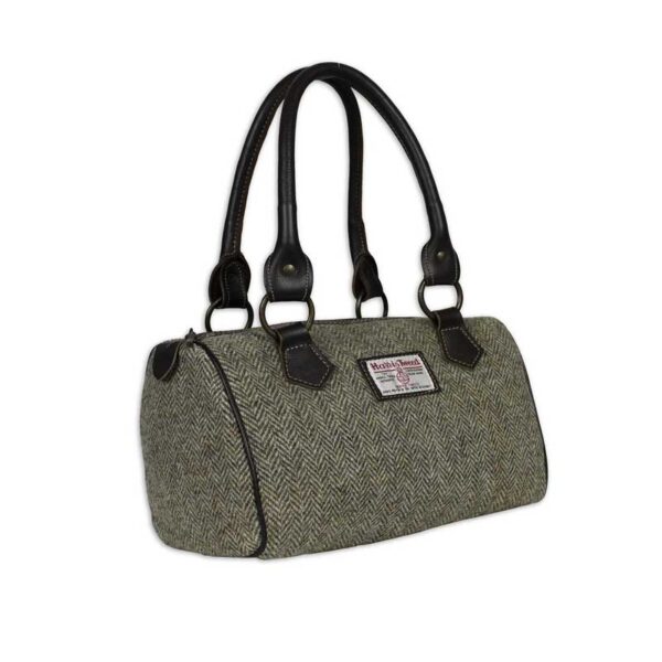 Harris Tweed Barrel Bag Love Herringbone