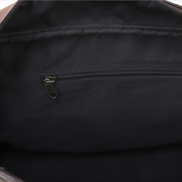 Blue Harris Tweed Holdall