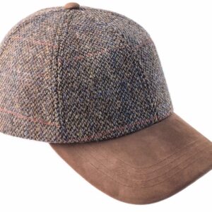 Harris Tweed Cap, Grey