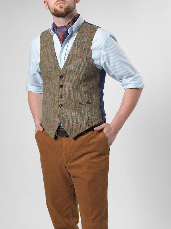 Harris Tweed Weste 630