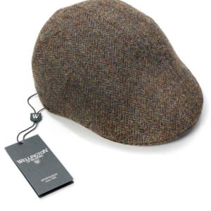 Harris Tweed Henry Cap 670 Evergreen