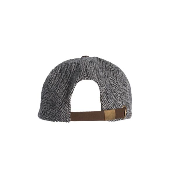 Harris Tweed Cap, Light Grey 601