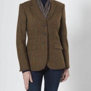 Harris Tweed Blazer ''Carola'' In Country Classic