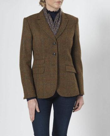 Harris Tweed Blazer ''Carola'' In Country Classic