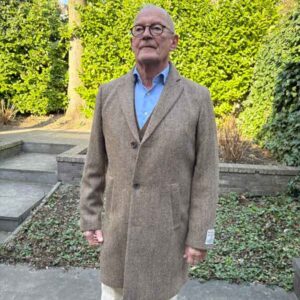 Harris Tweed Blazermantel “Barney” Für Herren In Country Herringbone