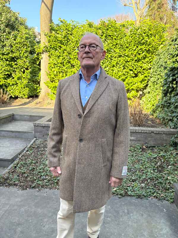 Harris Tweed Blazermantel “Barney” Für Herren In Country Herringbone
