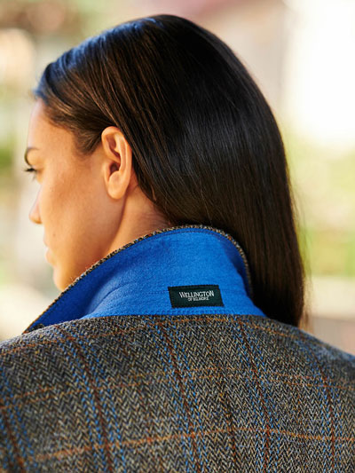 Harris tweed Damen Blazer 631