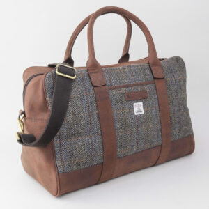 Brown Harris Tweed Holdall