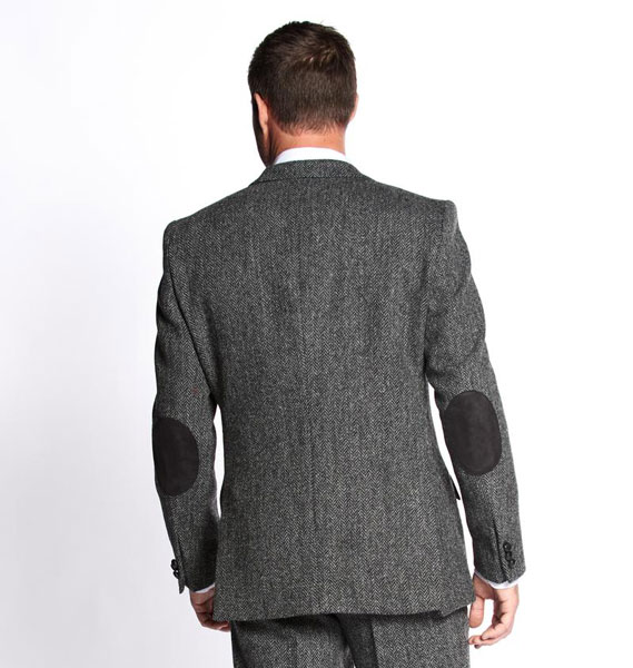 Harris Tweed Sakko, Patrick Jacket - Charcoal
