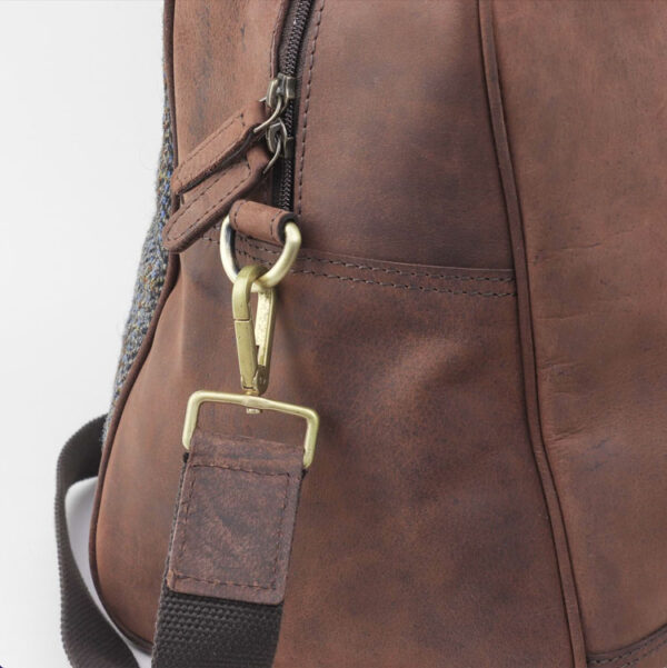 Brown Harris Tweed Holdall