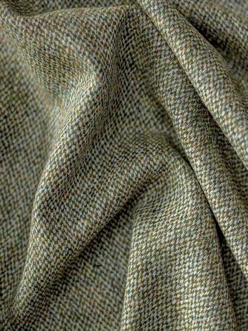 Harris Tweed Blazer ''Carola'' In Multi-Green Tweed