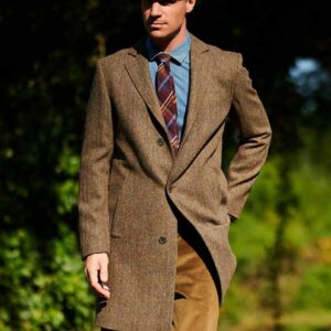 Harris Tweed Herren Mantel ”Barney” im Blazerstil