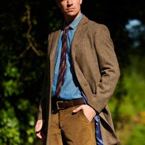 Harris Tweed Herren Mantel ”Barney” im Blazerstil