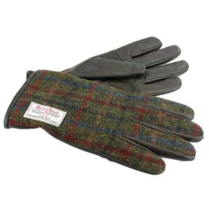 Harris Tweed Handschuhe Grün 650