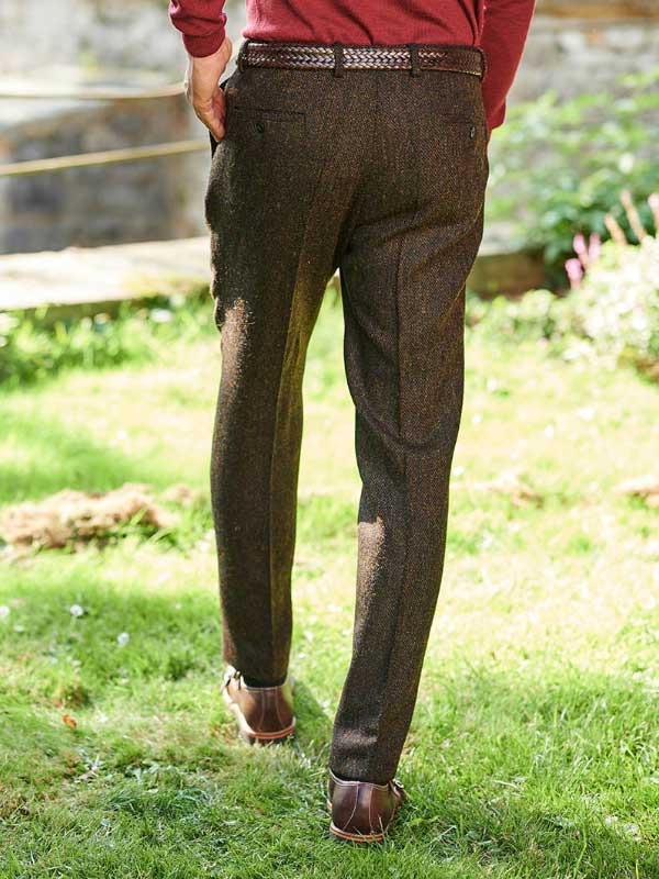 Mr. Miller - Harris Tweed Hose In Multicolor