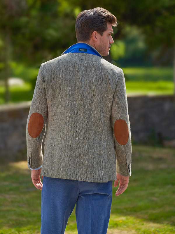 Harris Tweed Sakko ''London'' In Multigreen