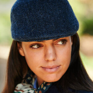 Harris Tweed Pet 610 Blau Herringbone