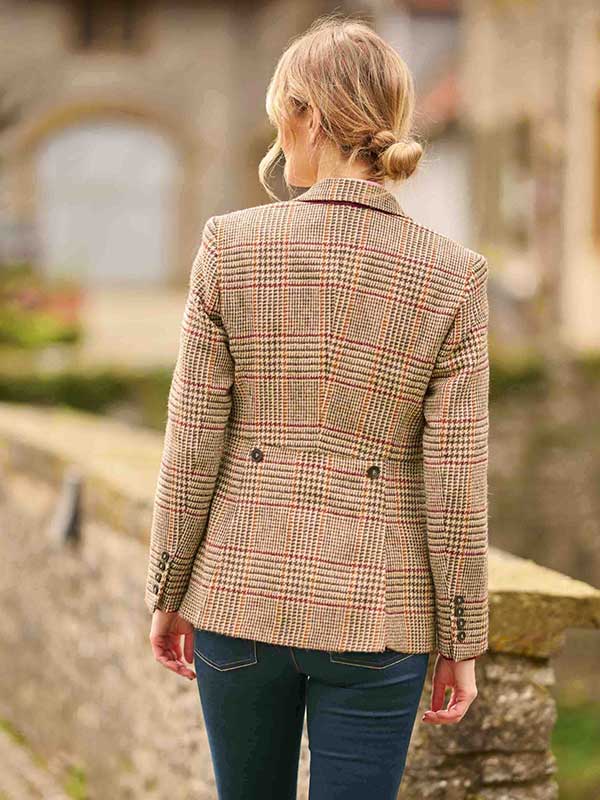 Harris Tweed Blazer ”Carola” in Scottish Check