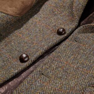 Harris Tweed Sakko, Patrick Jacket - Brown
