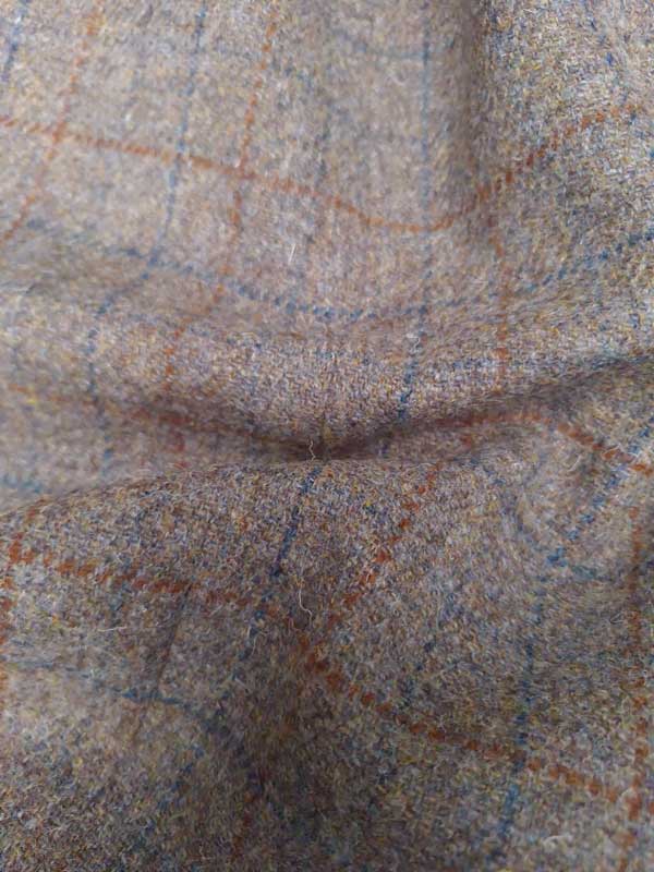 Harris Tweed Sakko ''London'' In Walnut Check