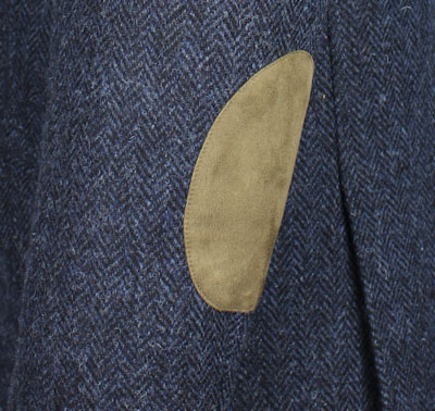 Harris Tweed Sakko, Patrick Jacket - Navy Herringbone