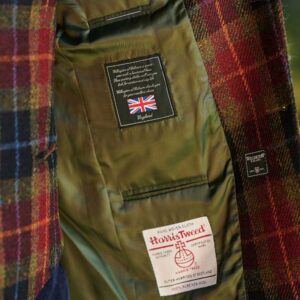 Harris Tweed Sakko ''London'' In Check Of Island