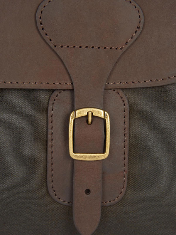 Barbour Aktentasche Wax Leather Briefcase Olive