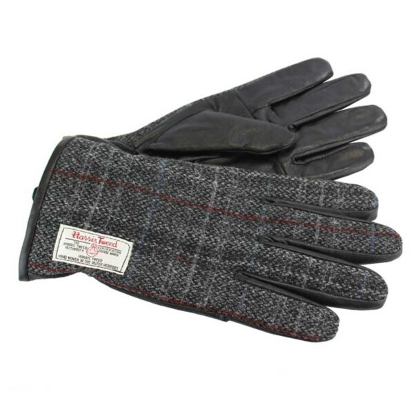 Harris Tweed Handschuhe grey