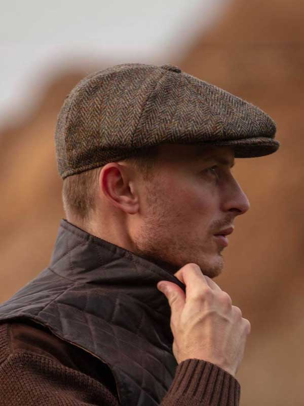 Charcoal Bakerboy Cap
