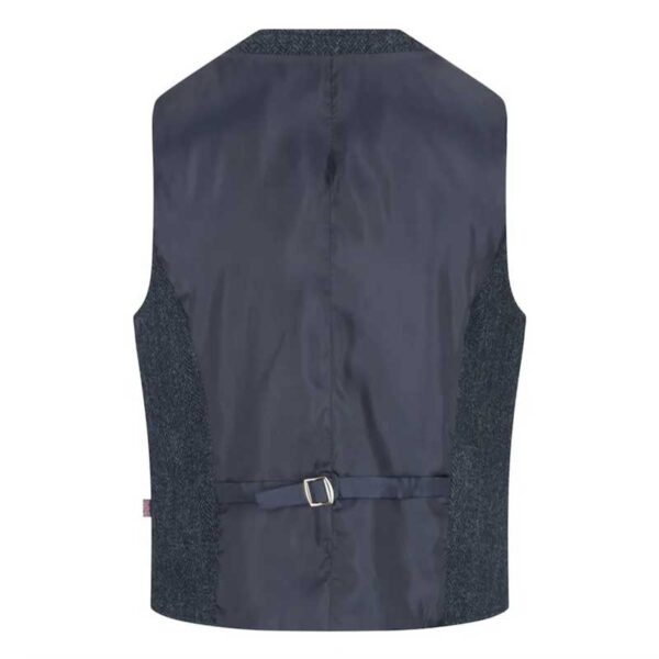 Harris Tweed Dalston Weste Mitternachtsblau