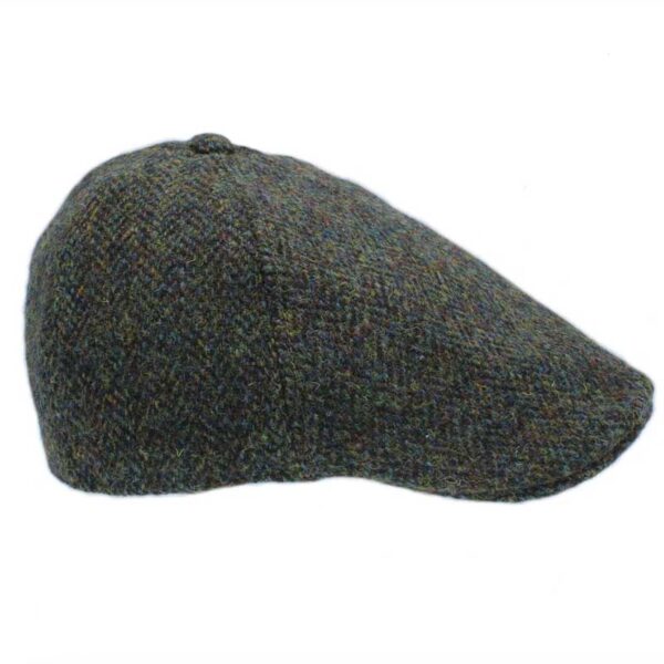 Harris Tweed Duckbill 6-teilige Cap Mallaig Forest