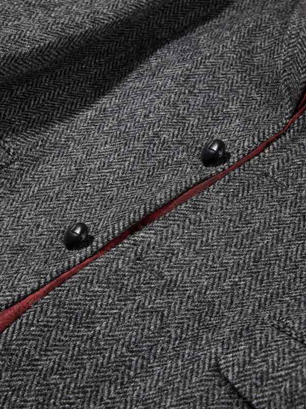 Harris Tweed Sakko, Patrick Jacket - Charcoal